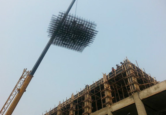 Reinforced Steel Mesh Application