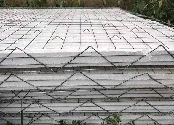 Concrete Elements Reinforced with Light Steel Mesh Framed Expanded Polystyrene (Eps) Panel