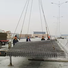 Reinforcing steel mesh for highway and brige of Zhejiang province